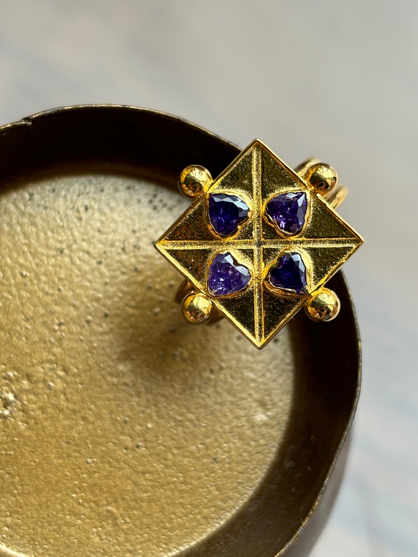 MADELEINE RING (amethyst)