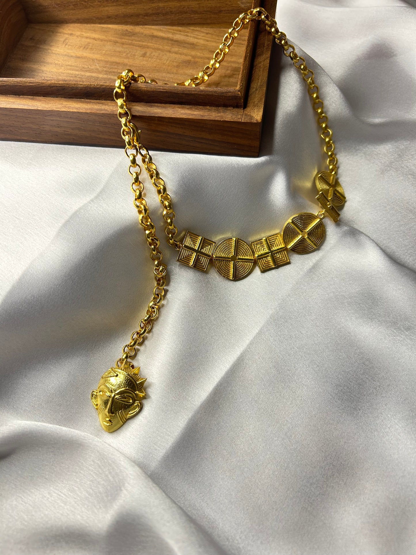 COIN AKAN NECKLACE