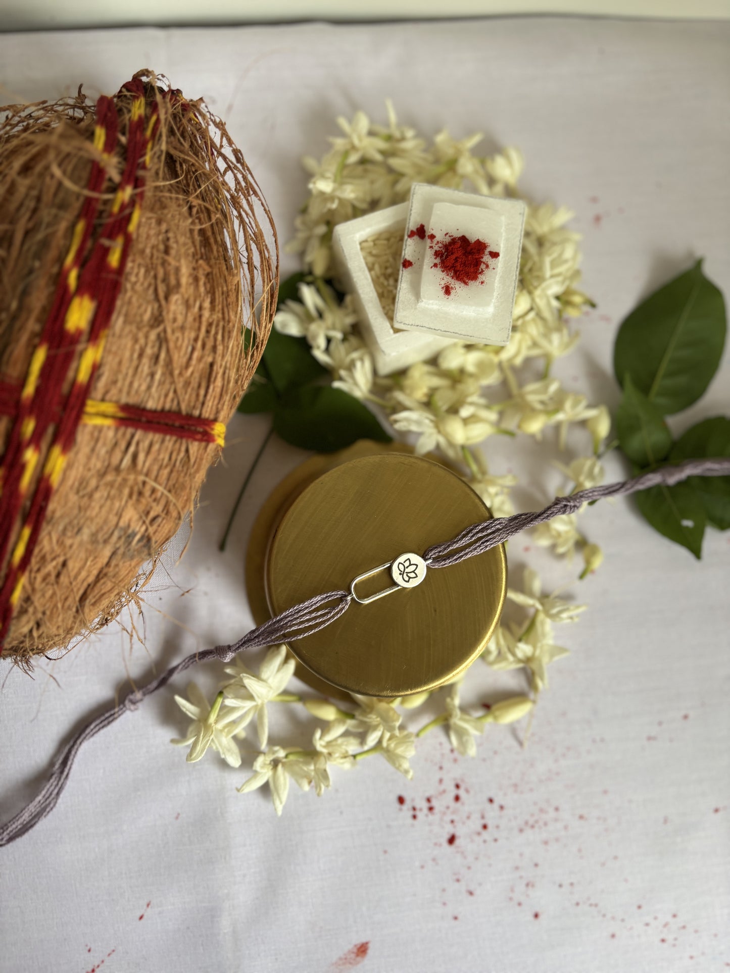 THE LOTUS THREAD RAKHI