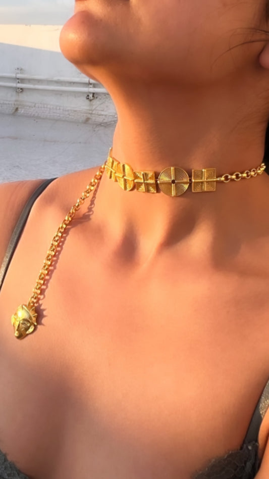 COIN AKAN NECKLACE