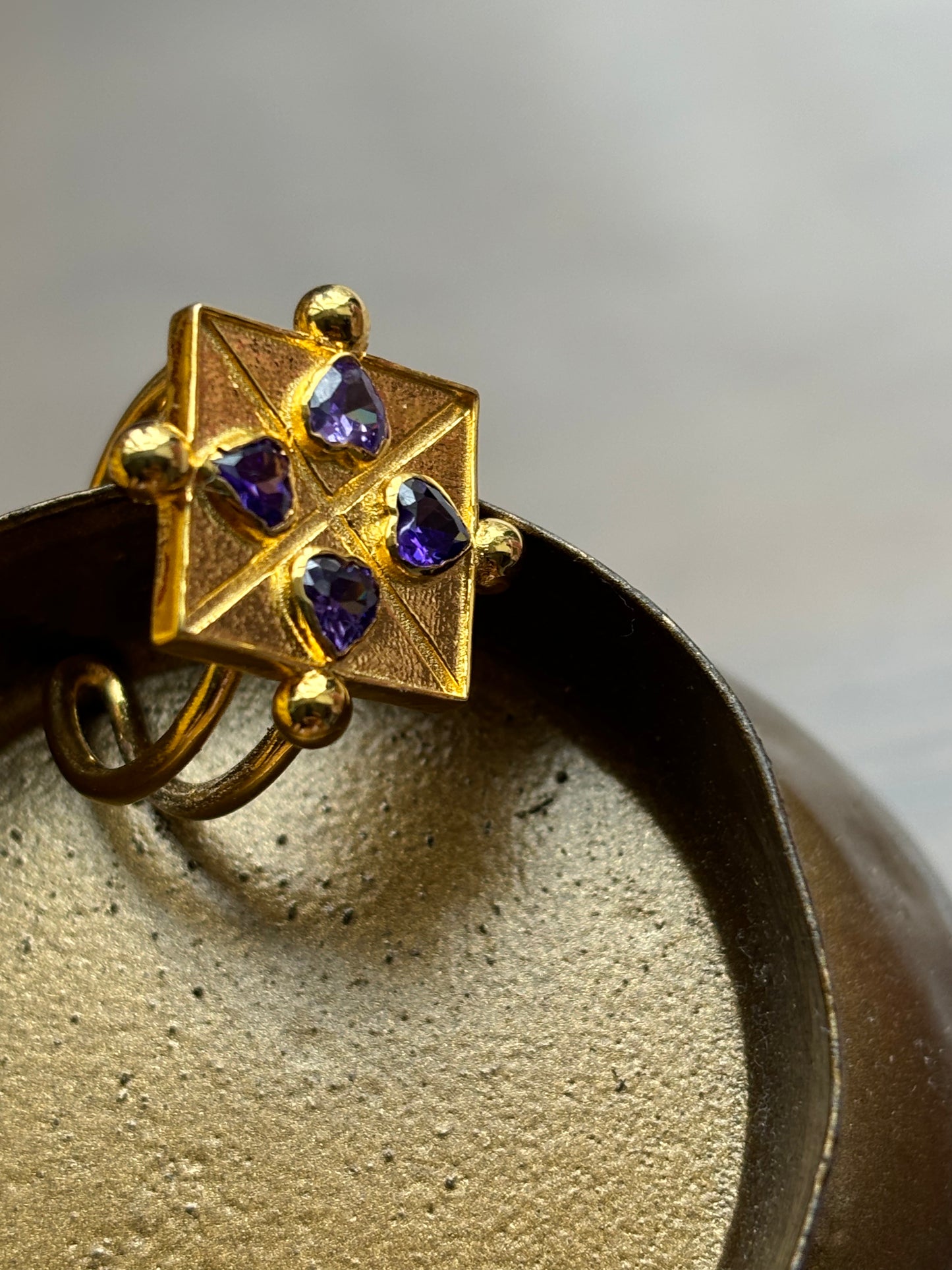 MADELEINE RING (amethyst)