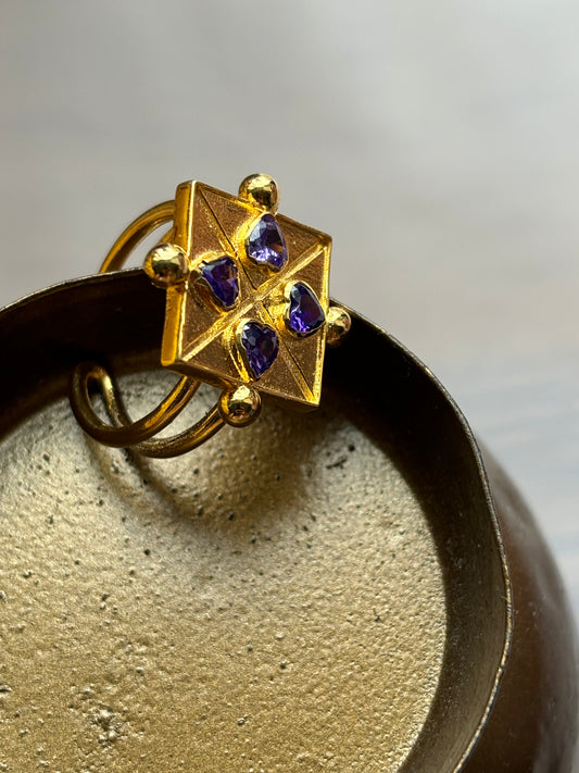 MADELEINE RING (amethyst)