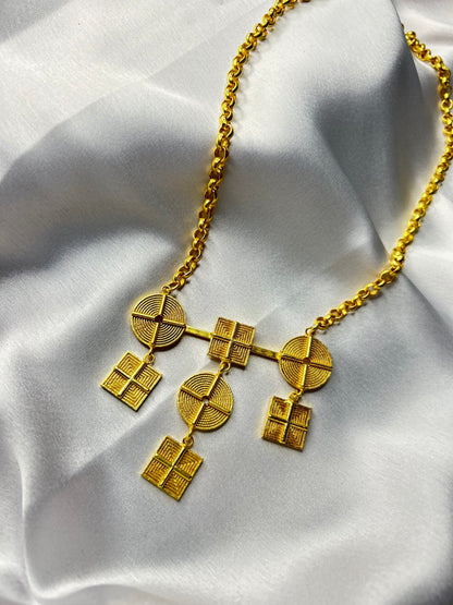 "2D" CONGRUENT  NECKLACE