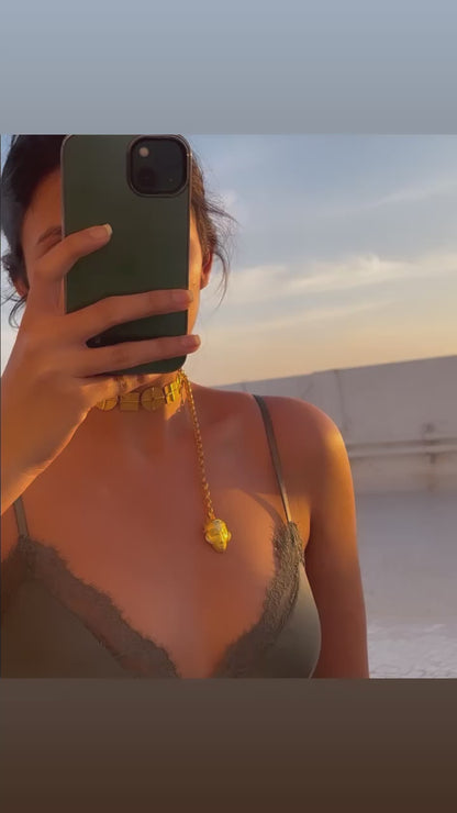 COIN AKAN NECKLACE