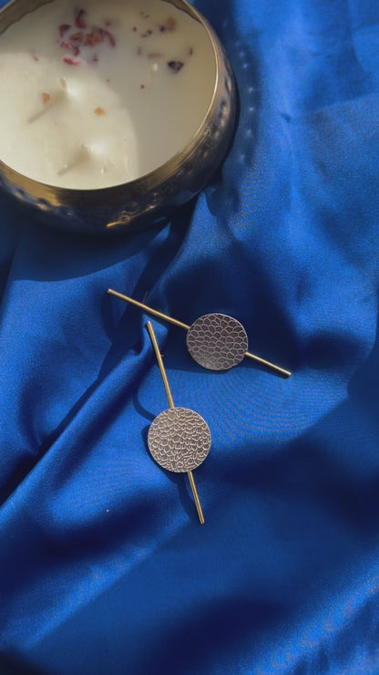 COIN HOOK EARRING